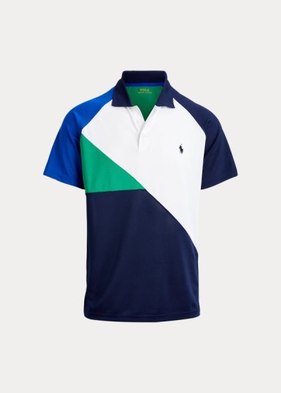 Men's Polo Ralph Lauren Tech Piqué Polo Shirts | 859162UNZ